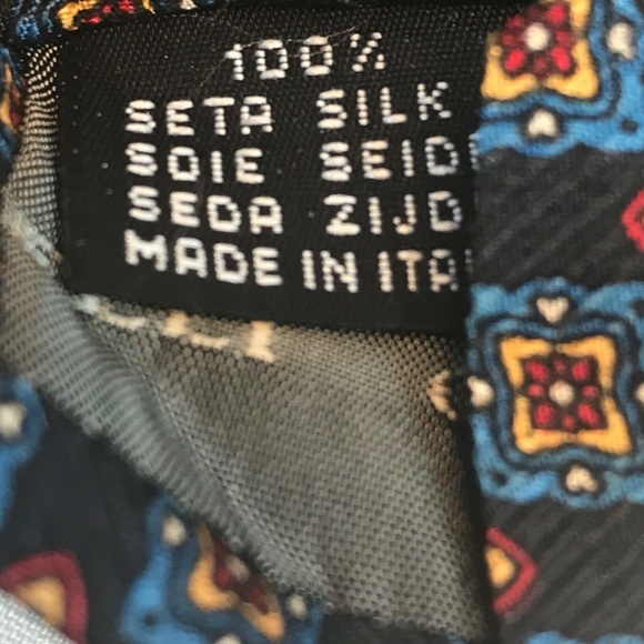 Giorgio Redaelli Mens Tie Necktie 100% Silk - Picture 10 of 10